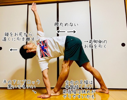 アーサナメモvol.15
パリヴルッタ・トリコナアーサナ